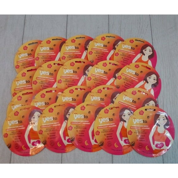 YES TO Other - Mega Lot of 20 Yes To Belly Up Paper Mask